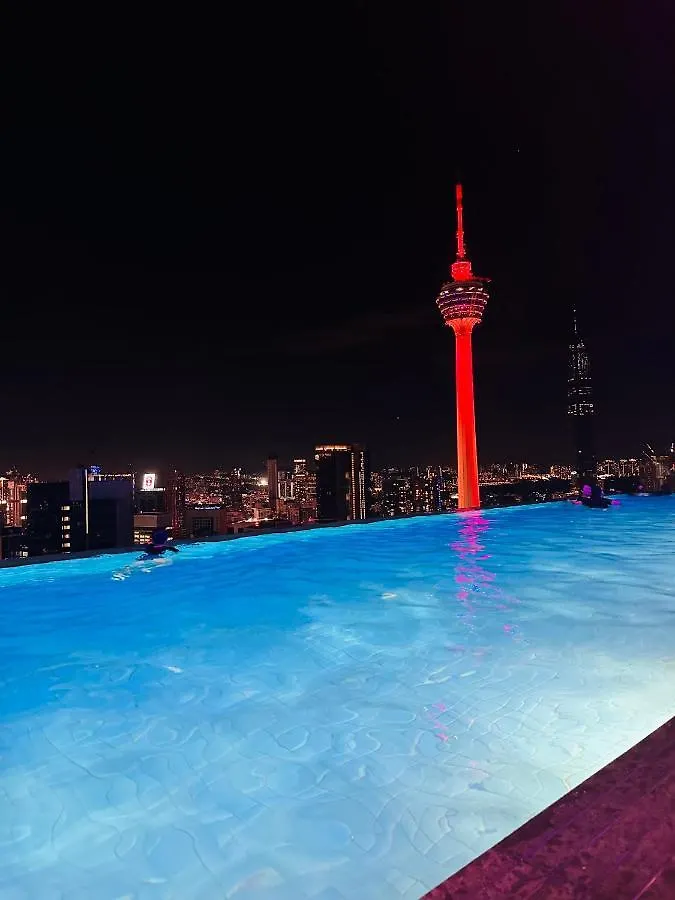 The Platinum Klcc By Moonlight Lejlighed Kuala Lumpur 0*,