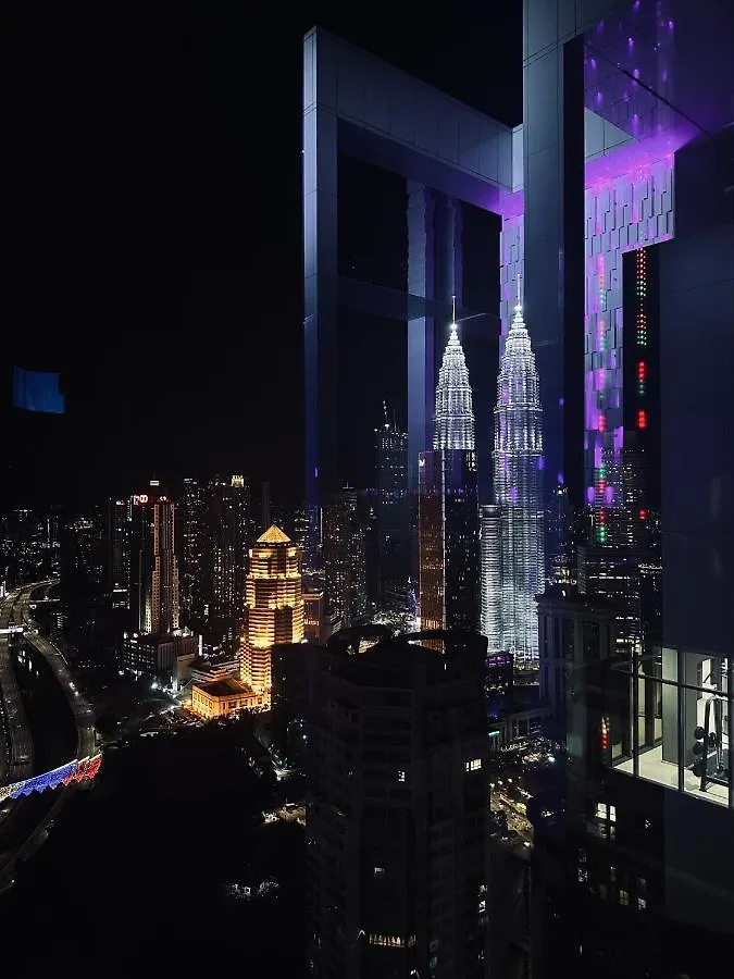 The Platinum Klcc By Moonlight Lejlighed Kuala Lumpur