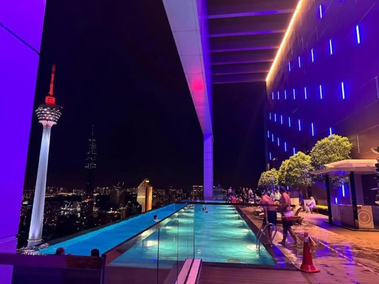 The Platinum Klcc By Moonlight Lejlighed Kuala Lumpur